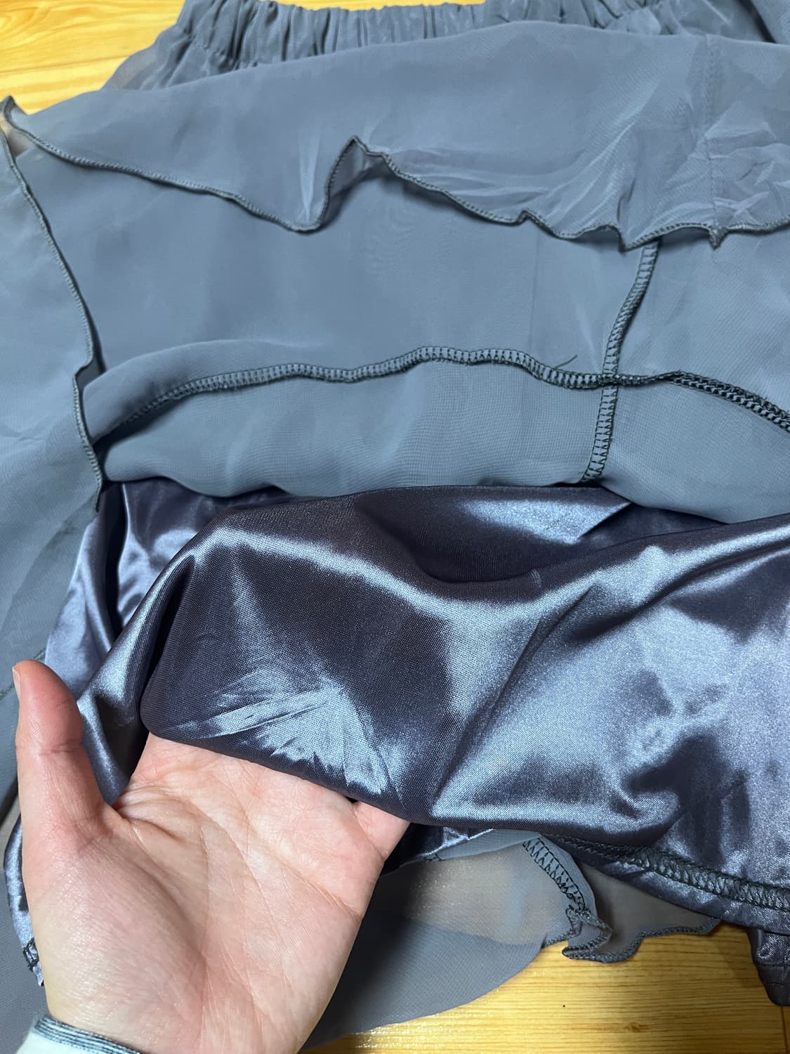 캉캉 미디 스커트 상품이미지2