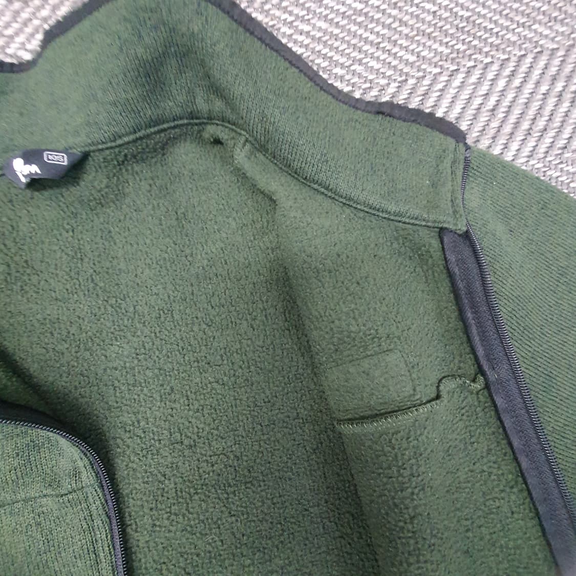 네파 기모 플리스 집업자켓 남자105 상품이미지6