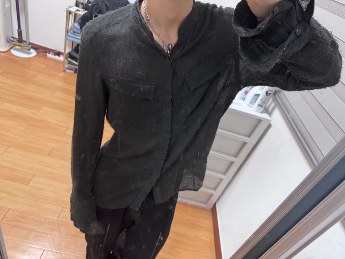 blackmerle double sleeve endo gray [M] 상품이미지4