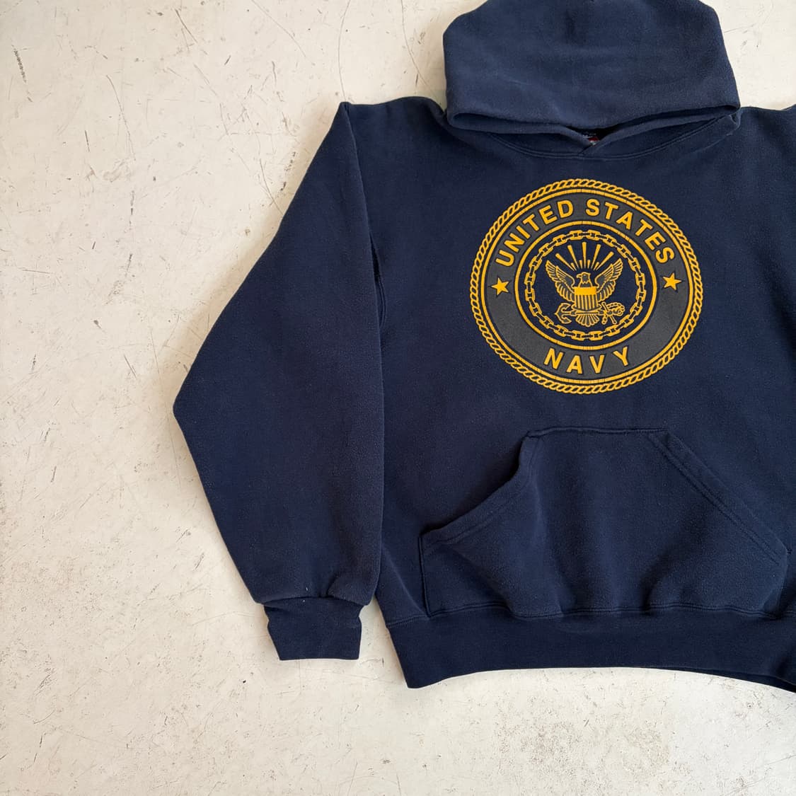 US NAVY OG 미해군 빈티지 후드티 S 상품이미지3