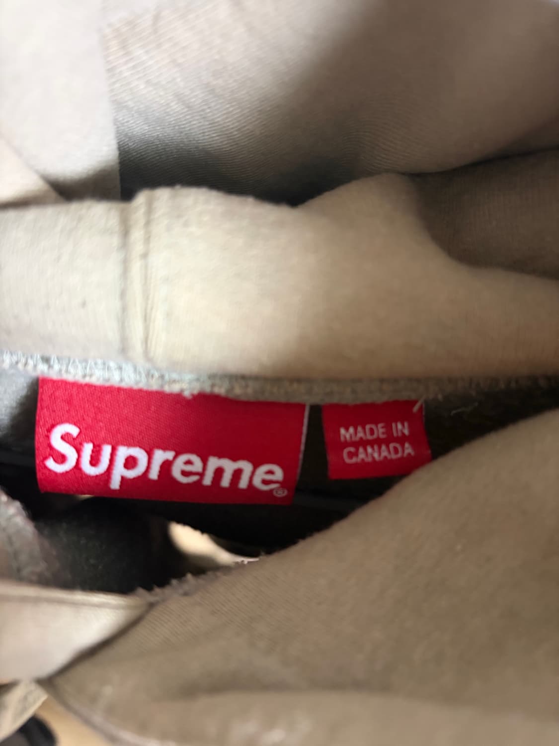 [L]슈프림 스몰 로고 후드티 상품이미지4