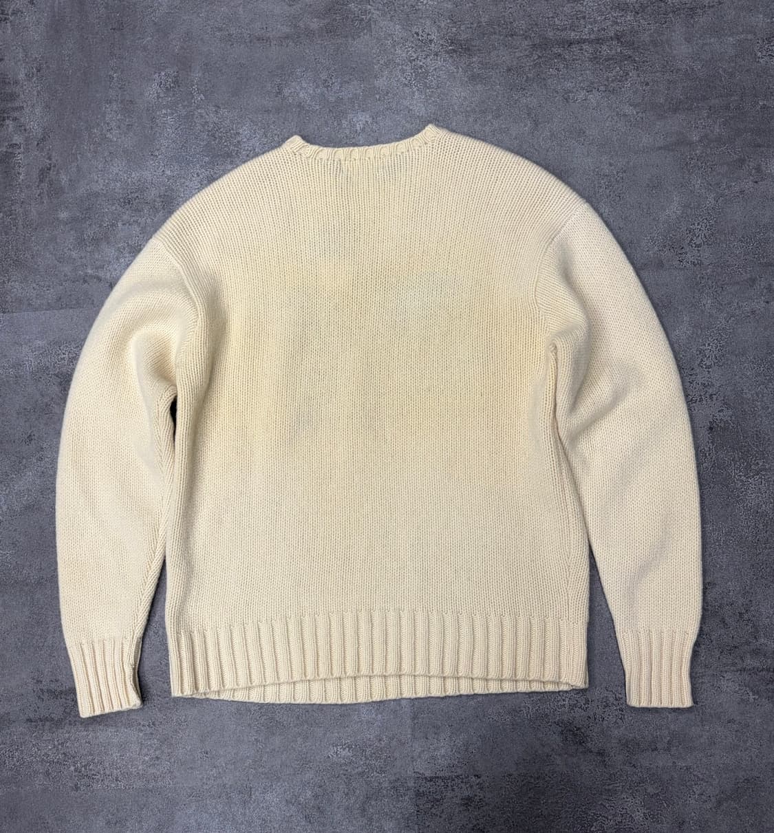 폴로 랄프로렌 성조기 램스울 니트 아이보리 상품이미지5