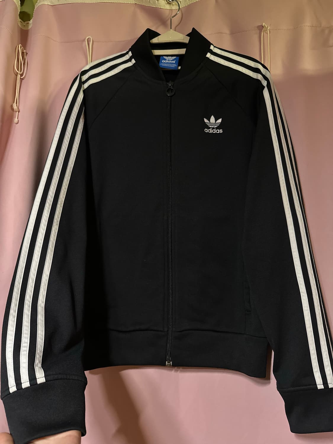 아디다스 져지 아디다스 슈퍼스타 져지 아디다스블랙 불꽃져지 트랙탑 상품이미지1