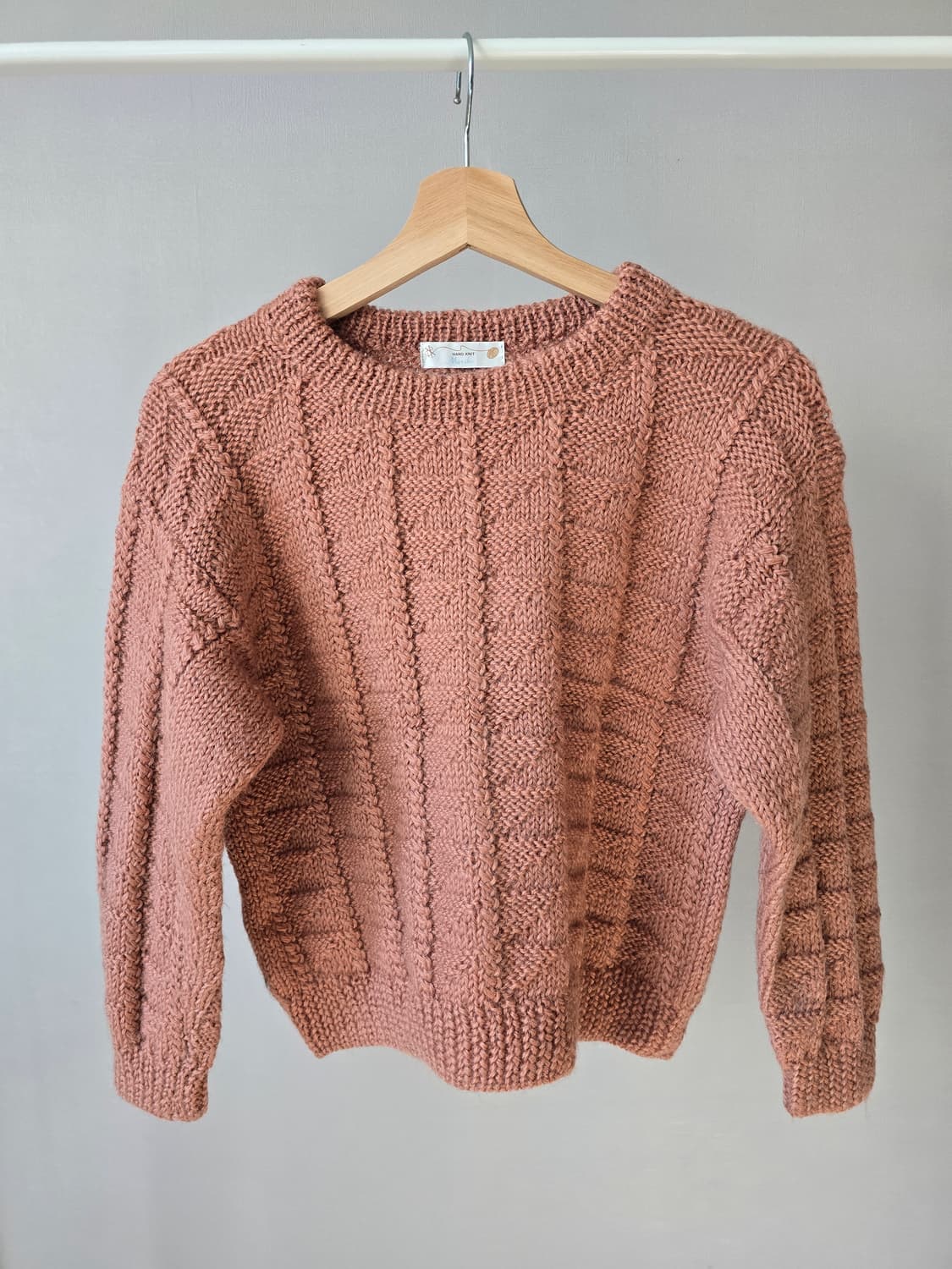 Hand knit mariko 울 니트 스웨터  상품이미지5