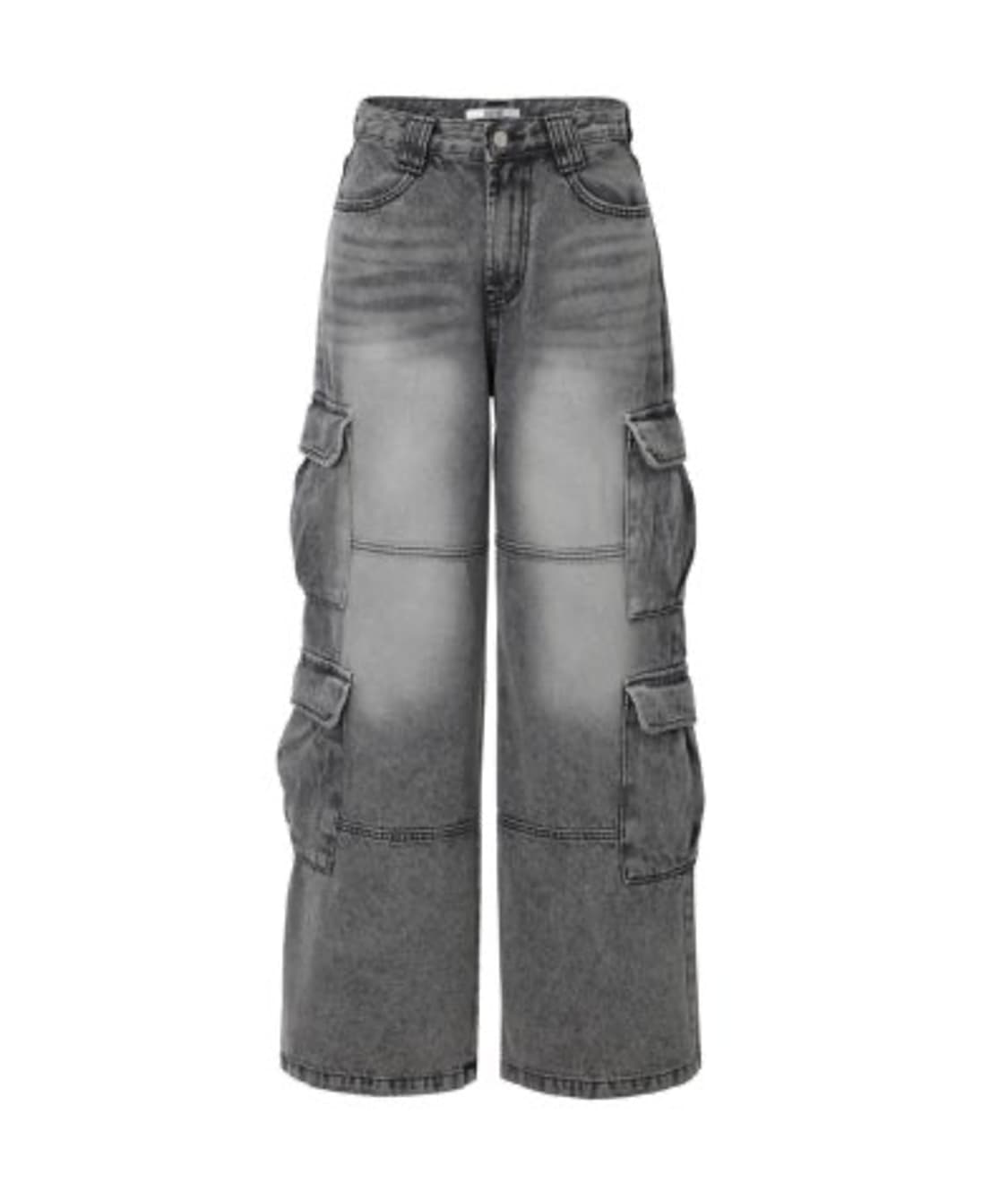 카키포인트 카고 데님 khakipoint cargo denim gray 상품이미지3