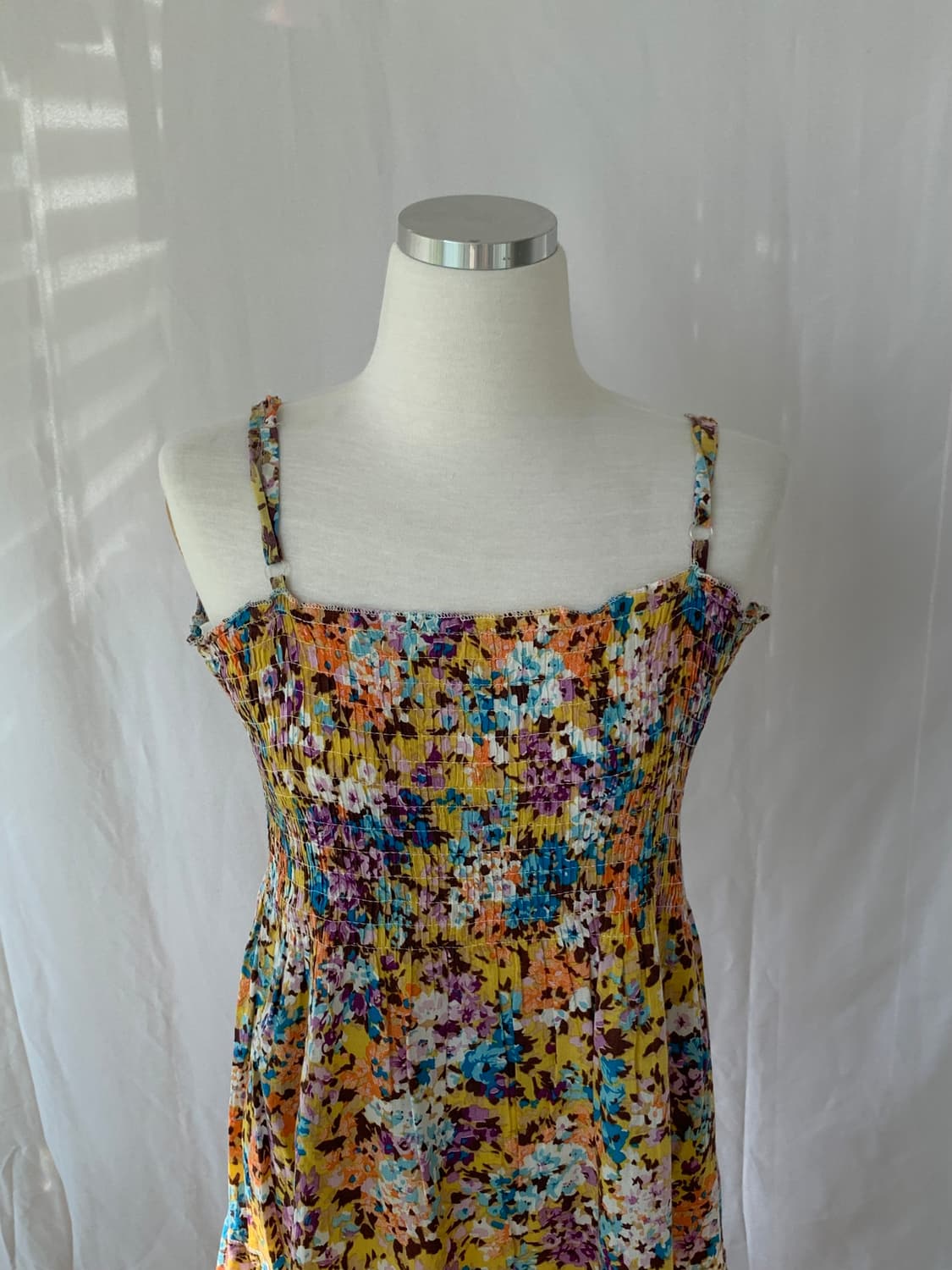 플라워 레이어드 롱 원피스 상품이미지2