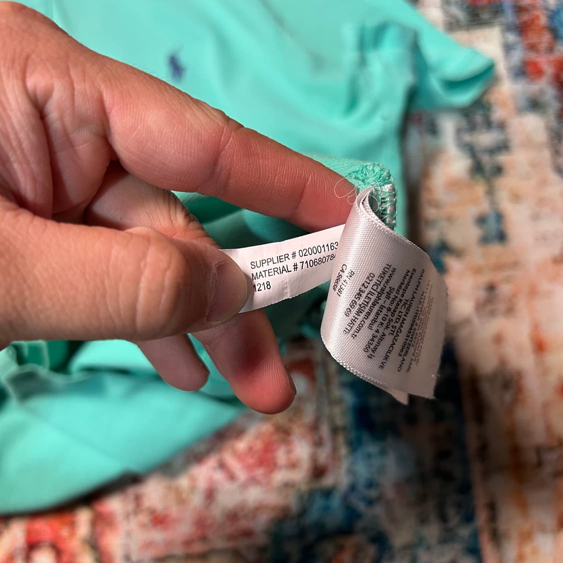 [L] 폴로 랄프로렌 에메랄드 포니 로고 카라 반팔 상품이미지8