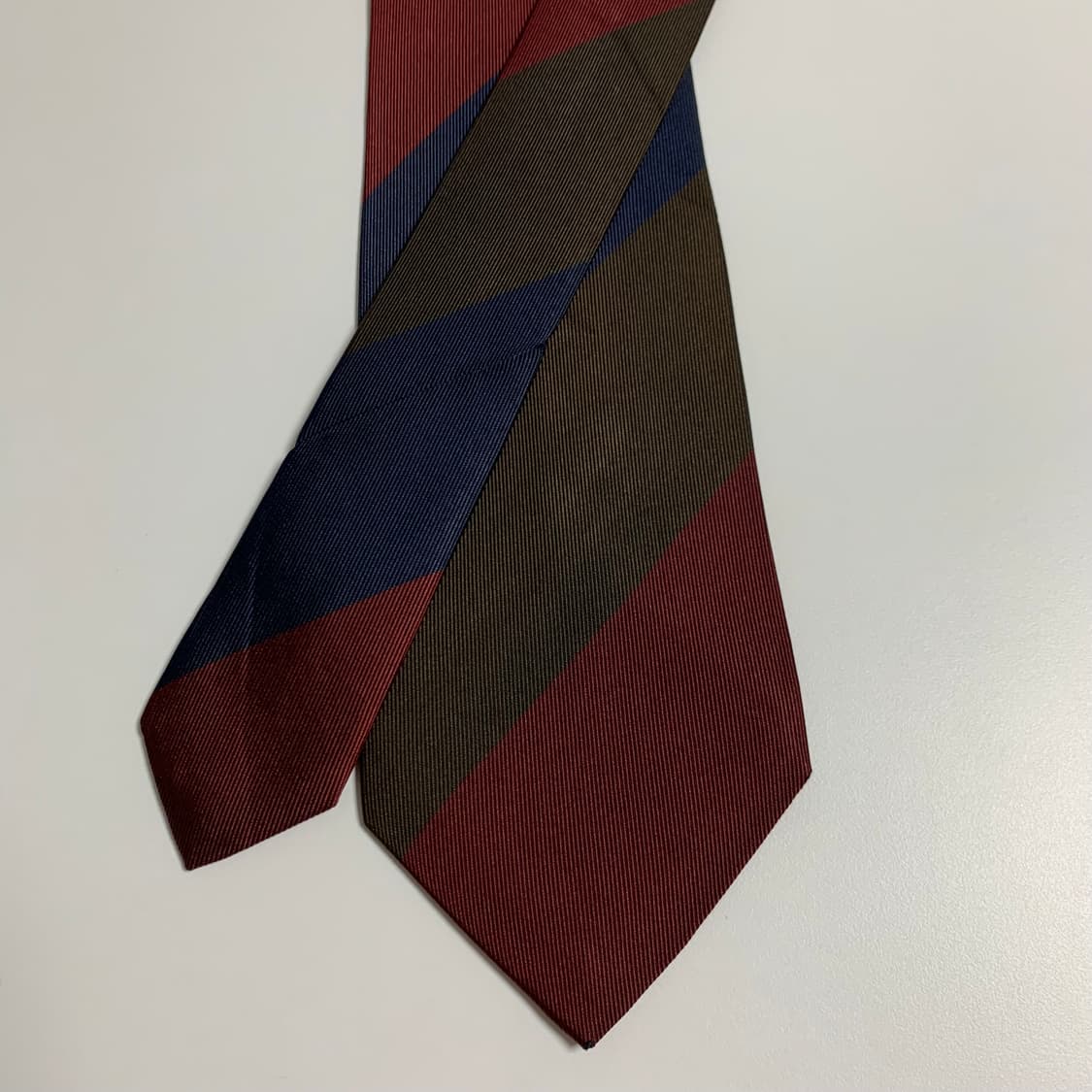 폴스튜어트 레지멘탈 클래식 정장넥타이 최상급 100실크 A+등급 상품이미지4