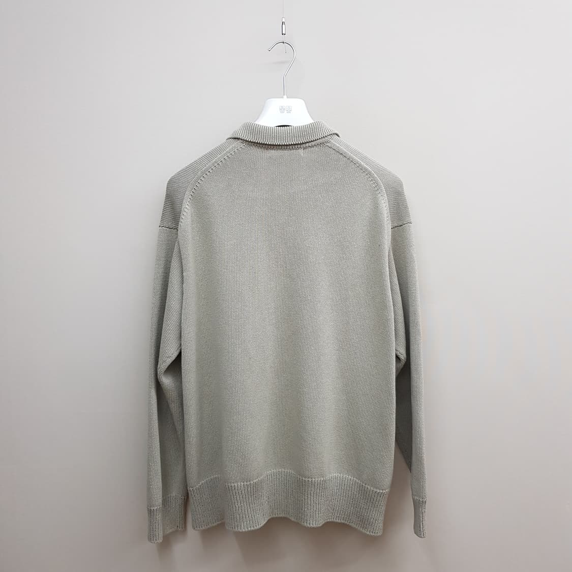 BEAKER 비이커 2021 코튼 니트 카라 가디건 2사이즈 상품이미지5