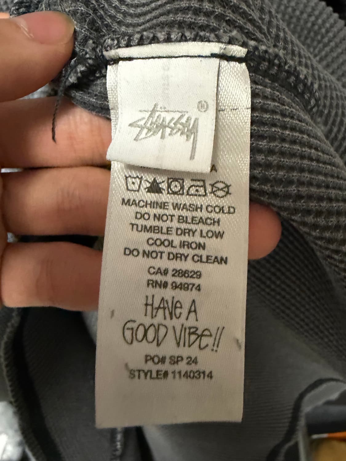 스투시 써멀 와플 롱슬리브 상품이미지3