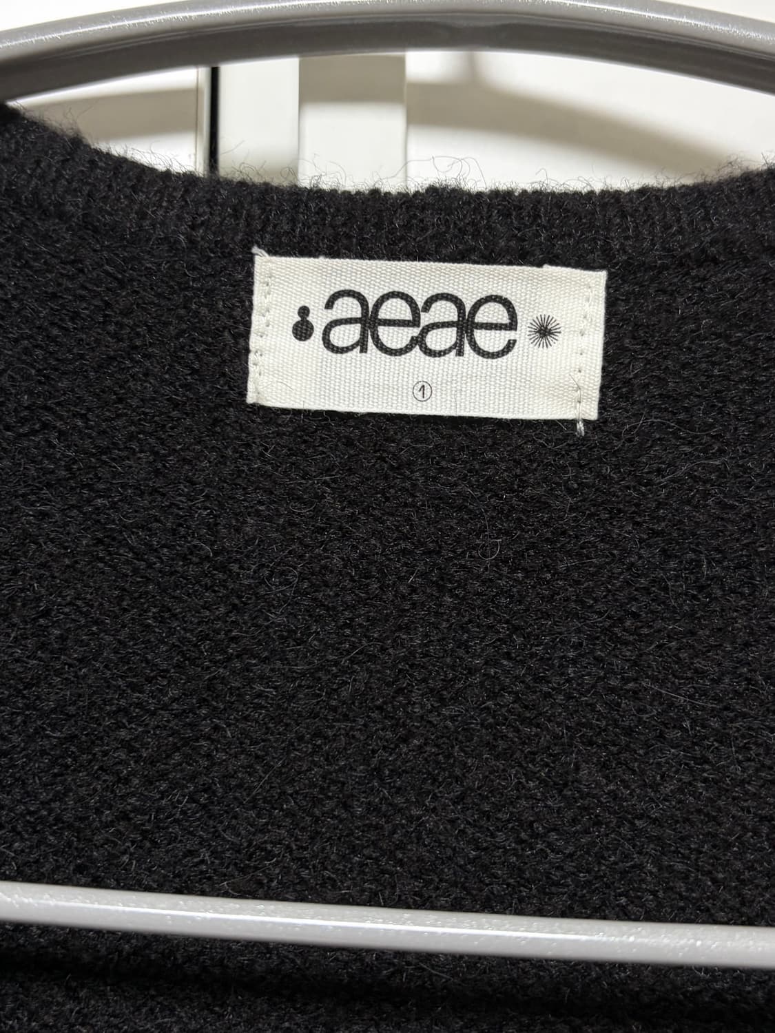 aeae 알파카 니트 가디건 상품이미지4