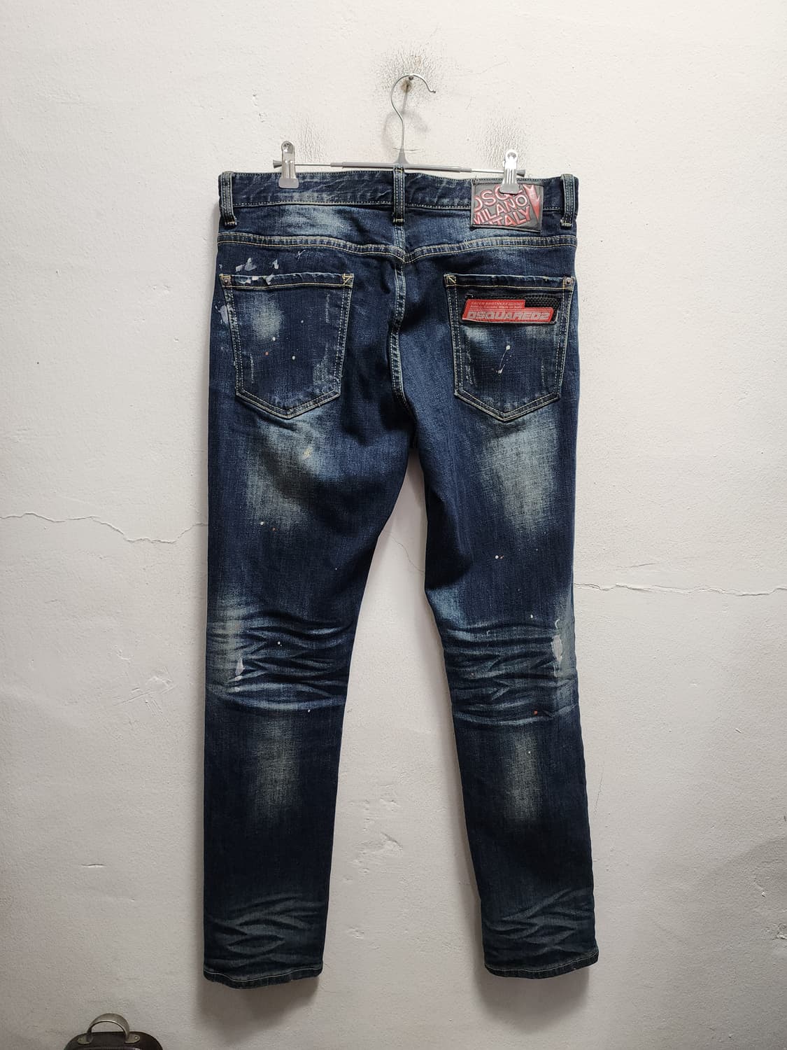 Dsquared2 디스퀘어드 레드패치 쿨가이진 데님 상품이미지1