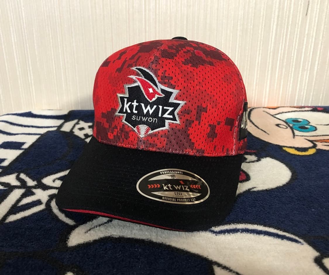 KBO KT위즈 프로페셔널 밀리터리모자/캡 56cm 상품이미지1