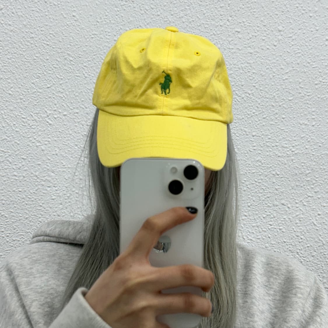 폴로 랄프로렌 그린포니 옐로우 볼캡 상품이미지1