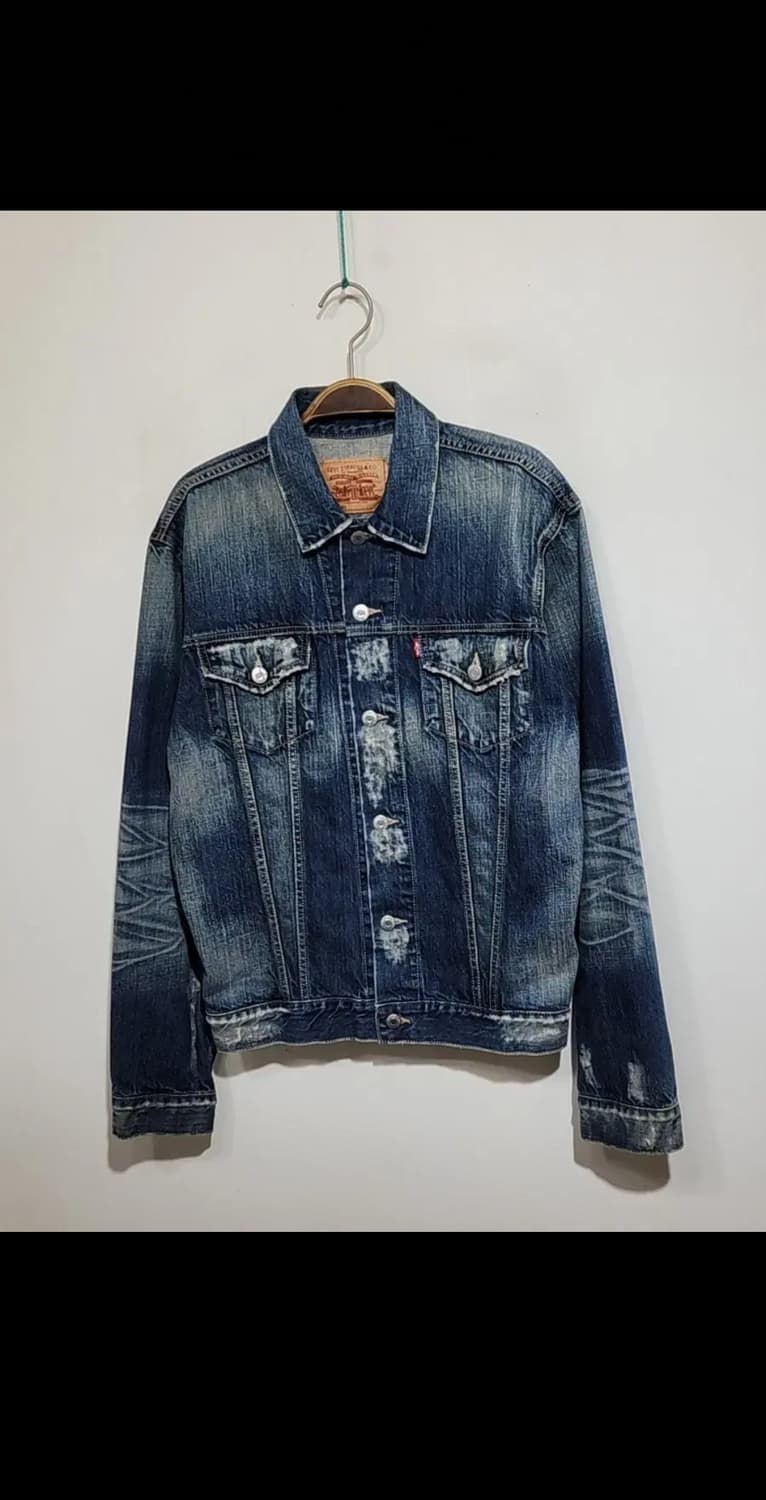 (L) 리바이스 청자켓 레드탭 데님자켓 빈티지  상품이미지1