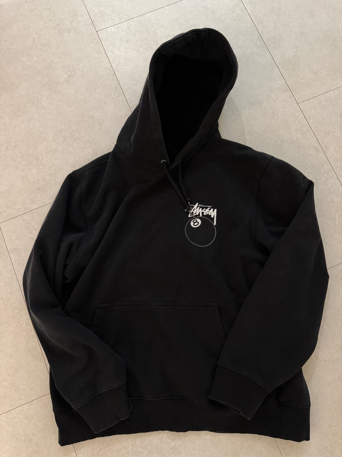 스투시8볼 후드티 L 상품이미지2