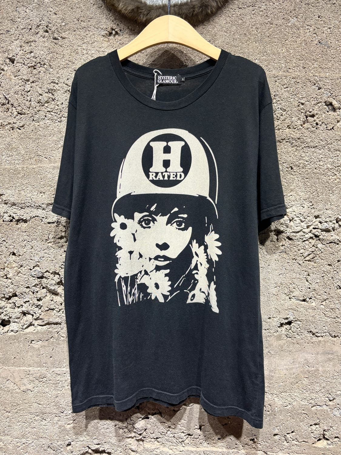 정품 Hysteric Glamour 그래픽 티셔츠 / Black 상품이미지1