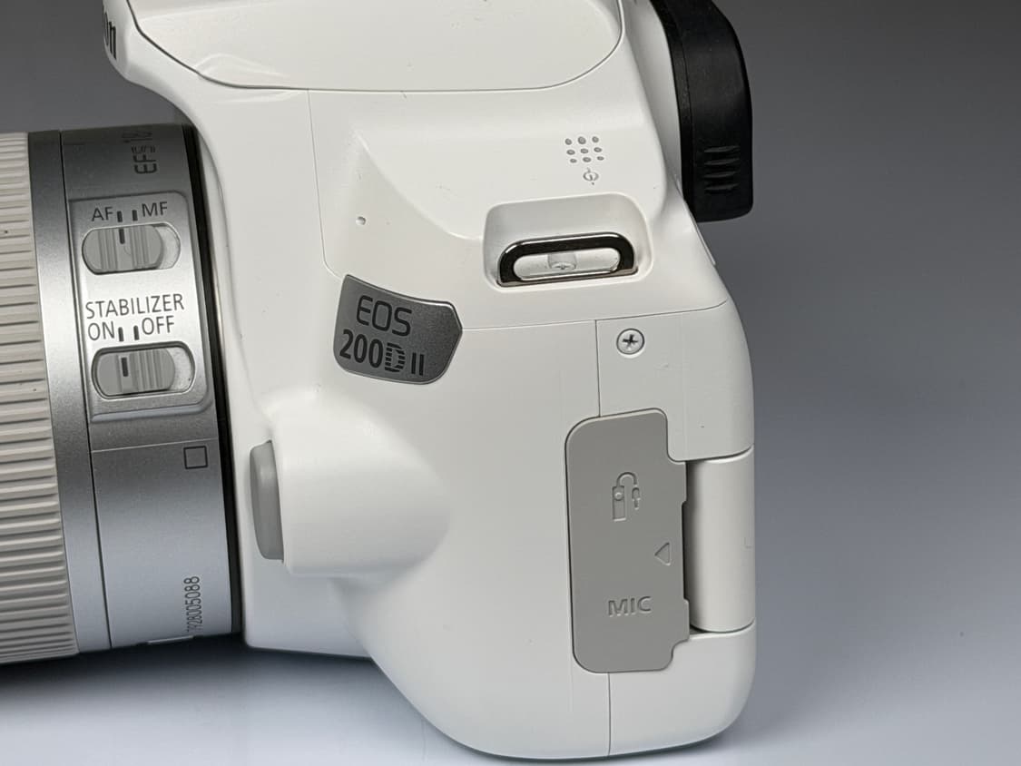 캐논 EOS 200D2 화이트 DSLR 카메라 상품이미지2