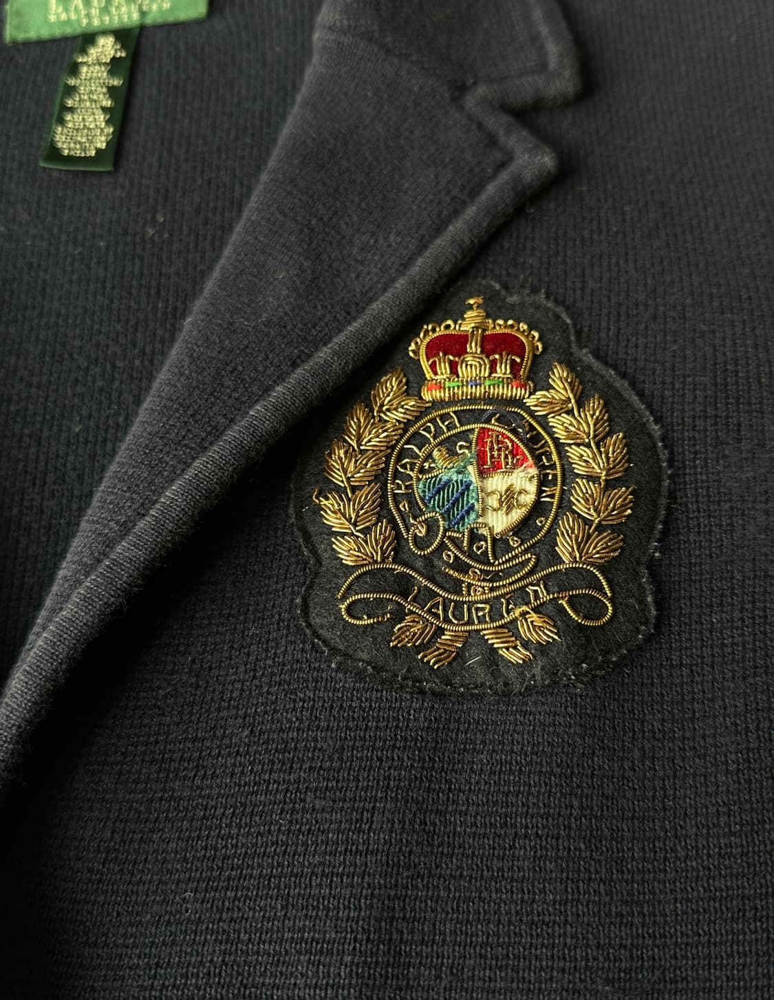 랄프로렌 여성 금장 네이비 가디건 PS 상품이미지4