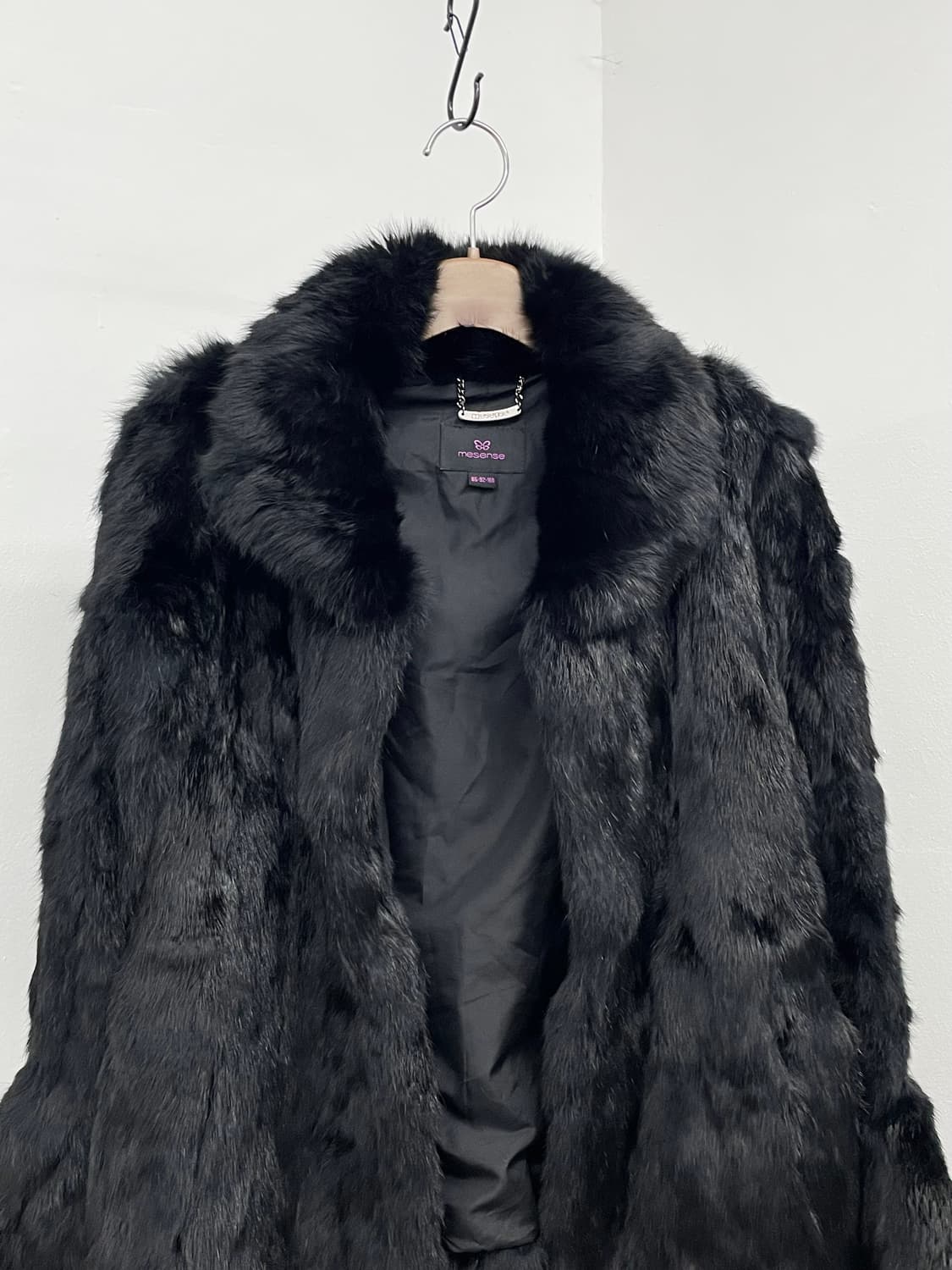 블랙 렉스 폭스 퍼자켓  상품이미지5