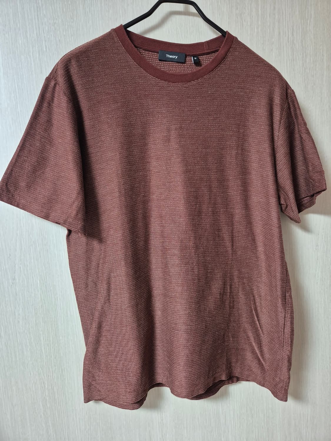 (정품) 띠어리 티셔츠 라운드반팔 코튼니트 M 남성 상품이미지1