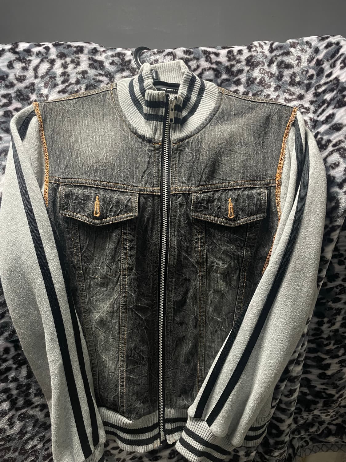 빈티지 그레이데님자켓 상품이미지1