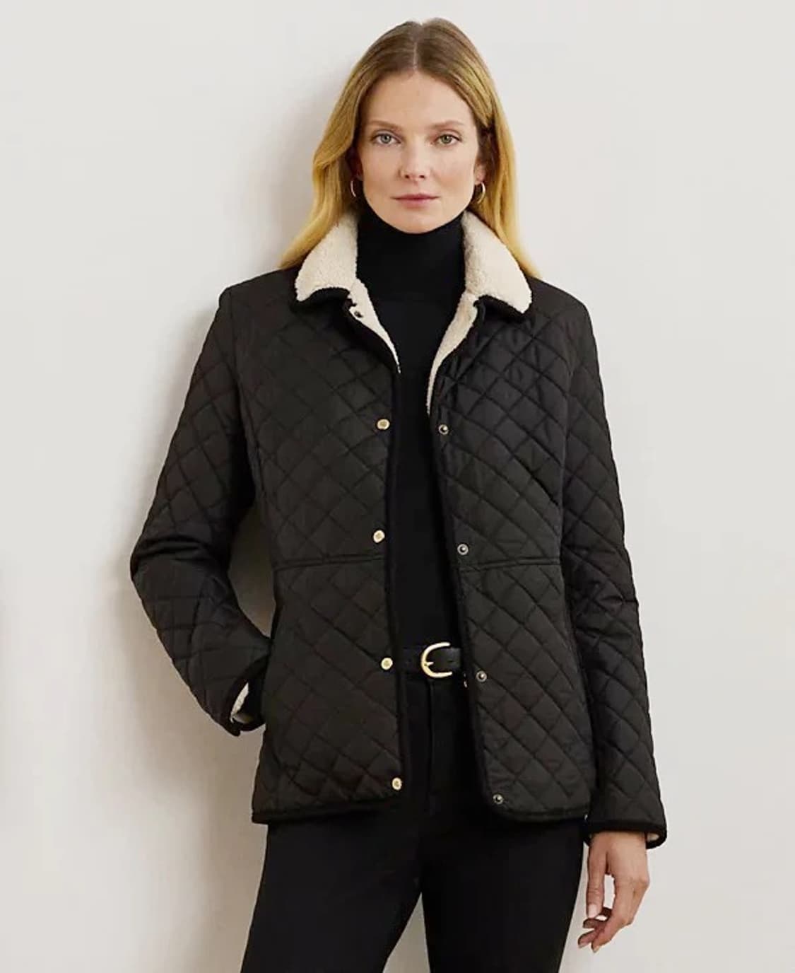 로렌 랄프로렌 여성 퀄팅 자켓 M 상품이미지1