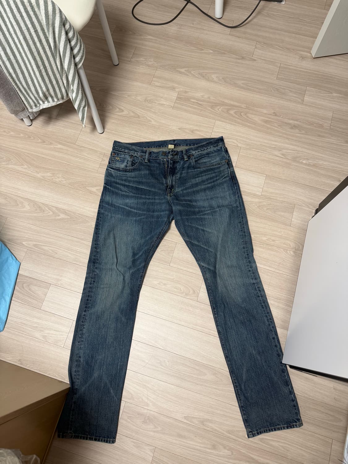 rrl 슬림핏 벨그라드진 34x32 상품이미지1