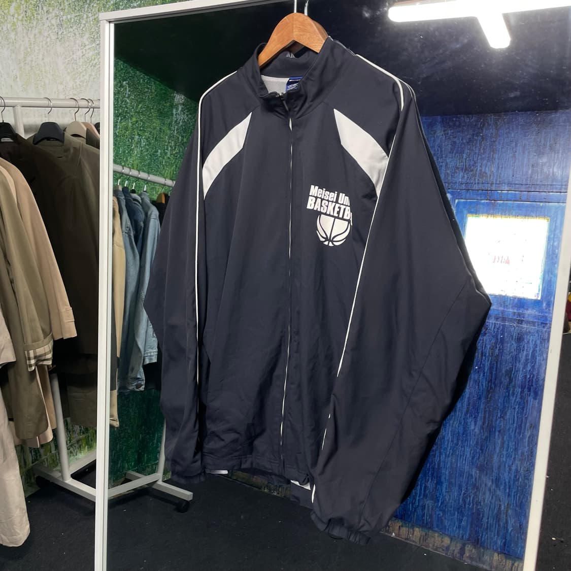 챔피온 네이비 바람막이 110 상품이미지3