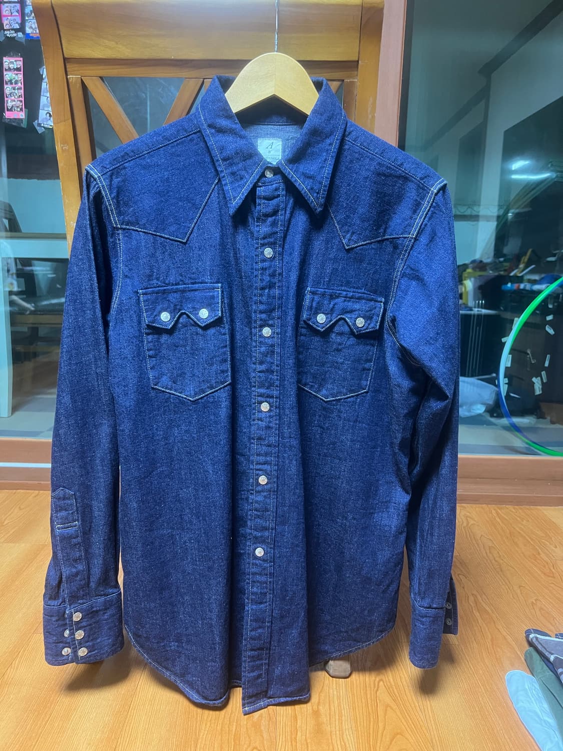 Anatomica denim shirts 아나토미카 웨스턴 데님 셔츠  상품이미지1