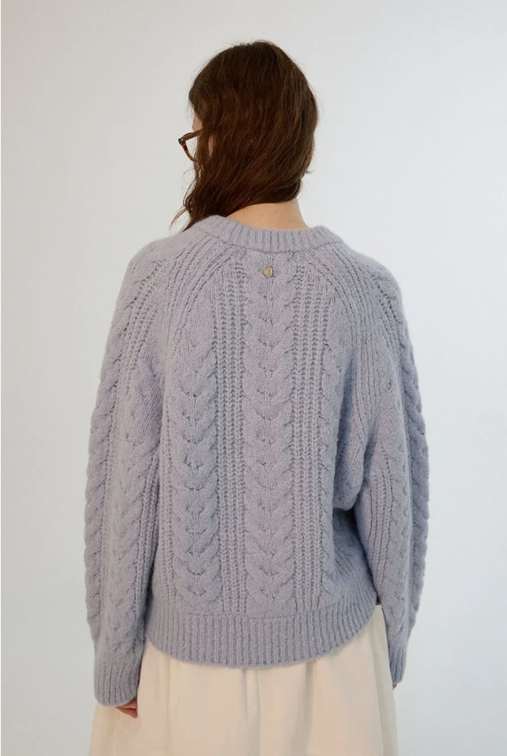 [새상품] 썸웨어버터 알파카 케이블 니트 스웨터 상품이미지6