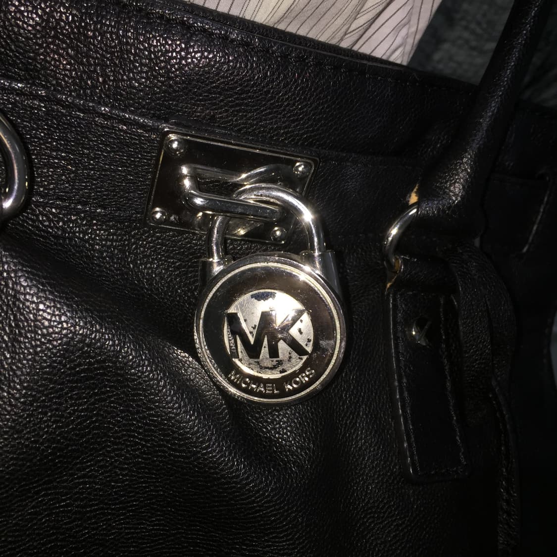Michael Kors mk sliver leather chain bag 상품이미지2