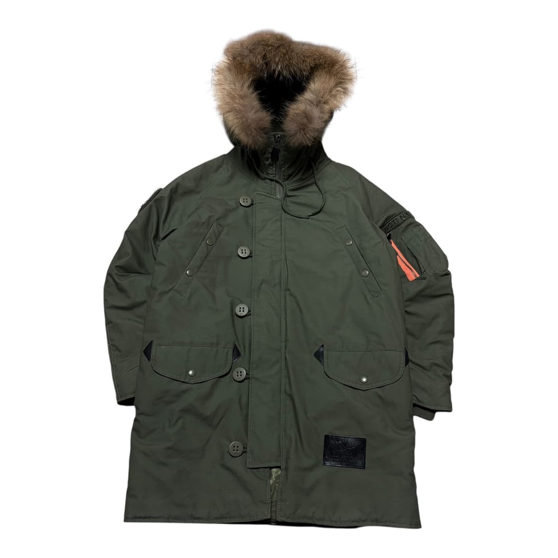 쇼트)Schott NYC N3B 라쿤 야상 파카 상품이미지1