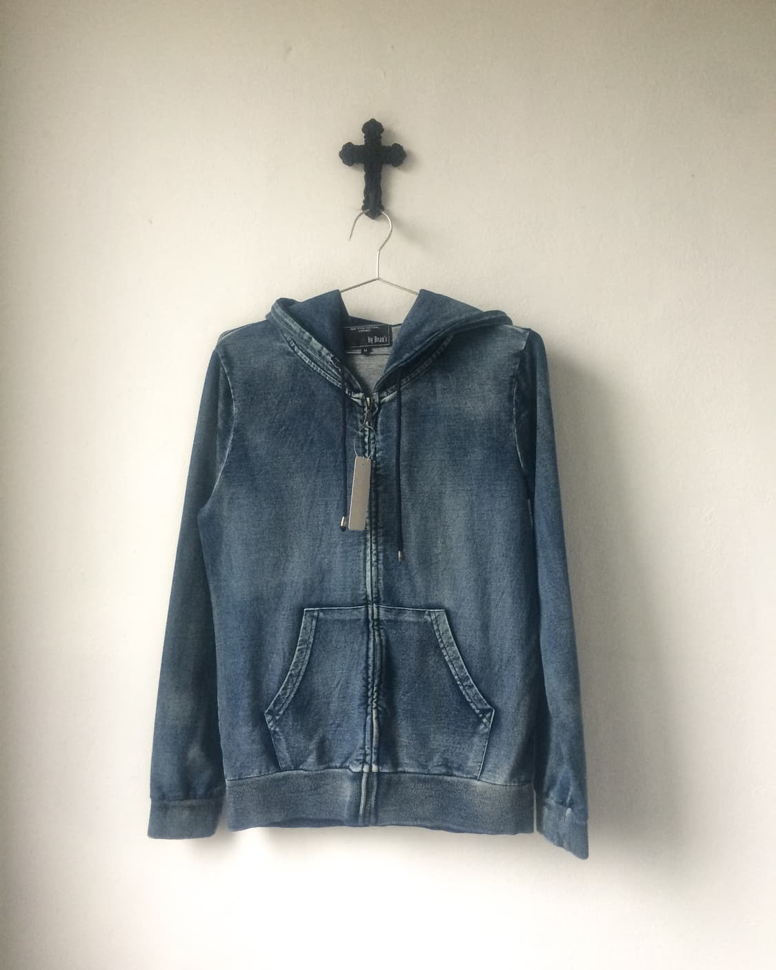 Washing cotton hood zip up 상품이미지1
