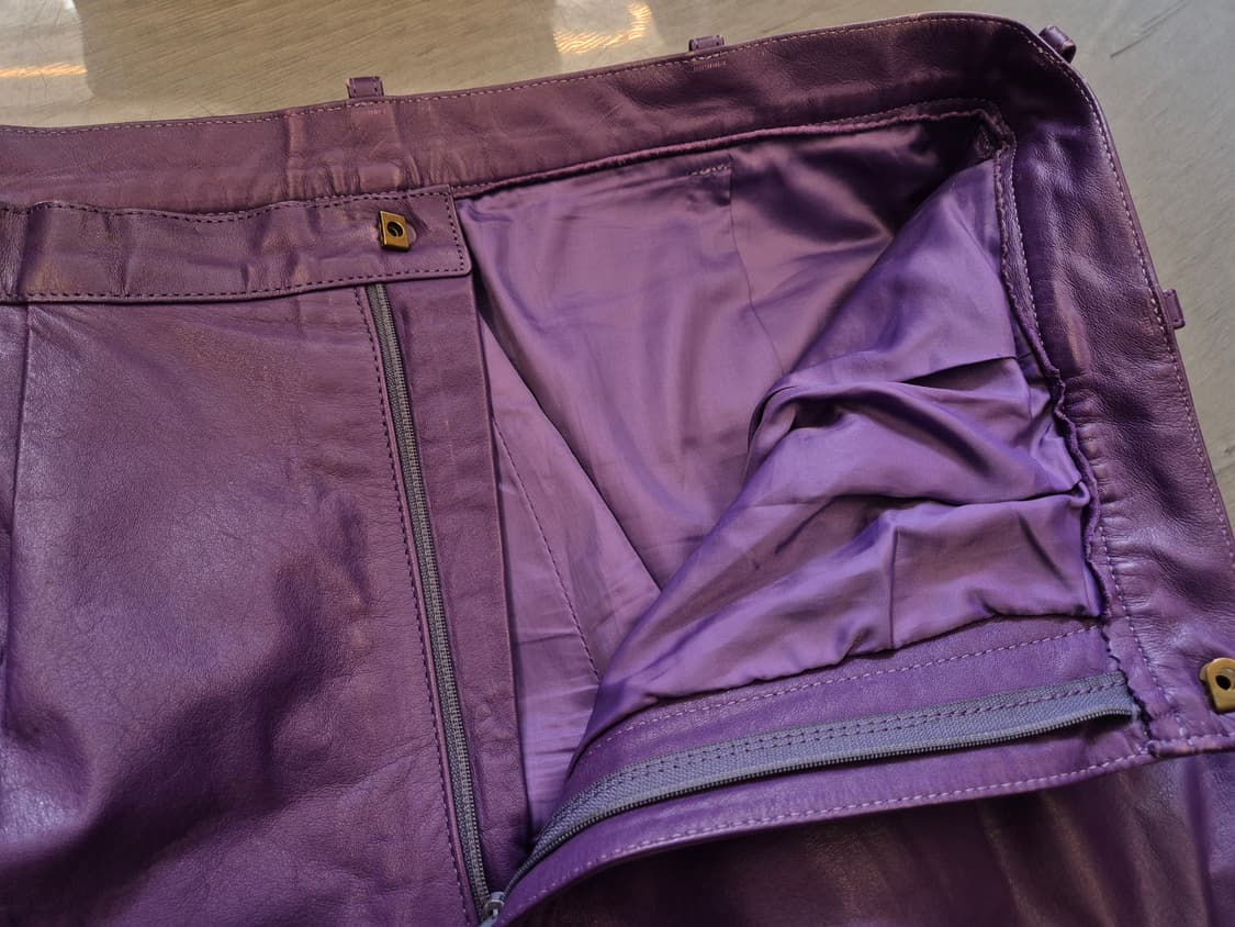 90s sheepskin leather pants 상품이미지6