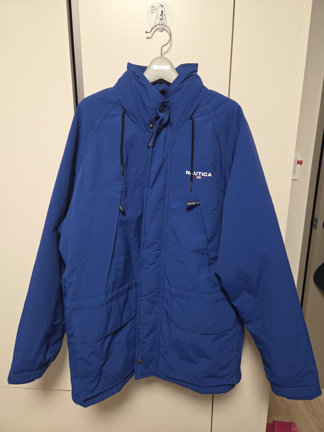 노티카 아틱 요트 파카 블루 M사이즈 상품이미지1