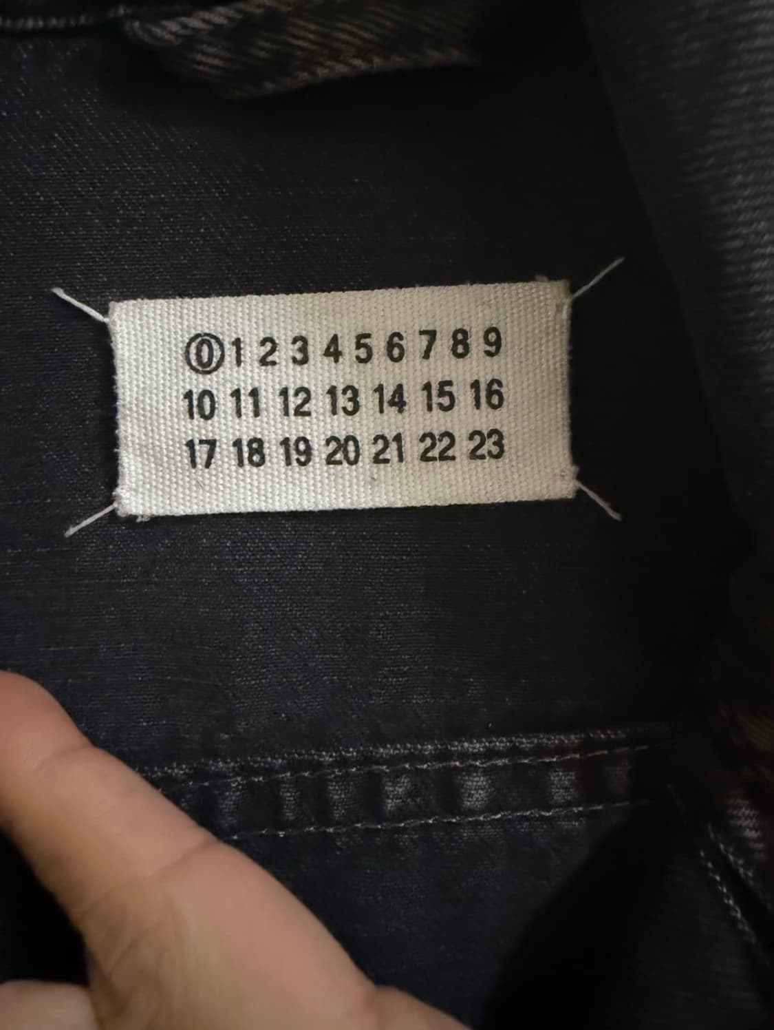 마르지엘라 아티저널 도트 데님자켓 상품이미지2