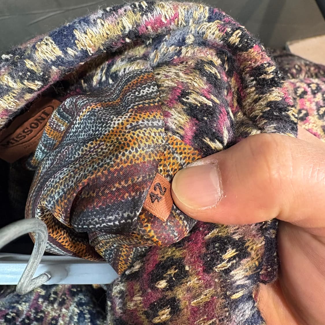 [42] MISSONI 미쏘니 트위드 패턴 코트 상품이미지8