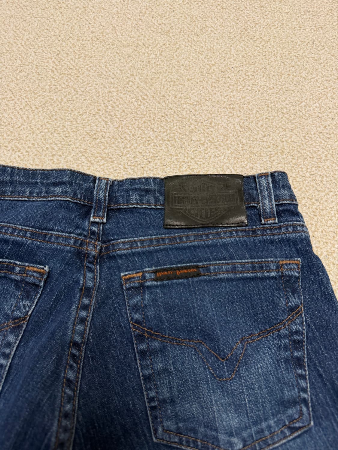 할리데이비슨 부츠컷 데님 청바지 상품이미지4