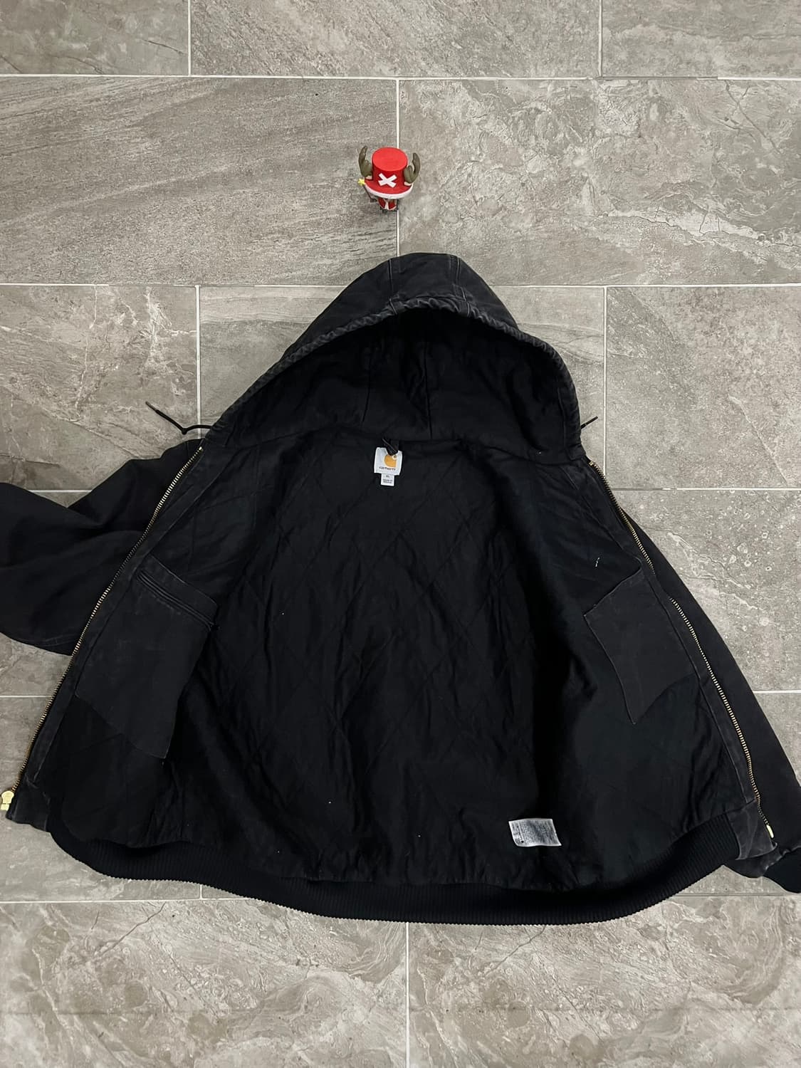 (XL) 칼하트 덕 액티브 후드자켓 J130 BLK 블랙 상품이미지3