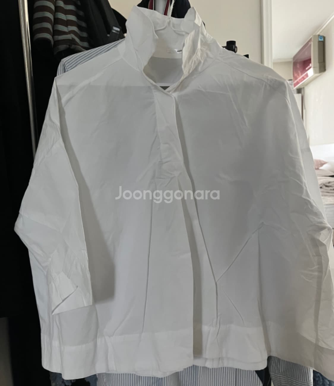 유노이아 7부 바이오 면 셔츠 상품이미지2