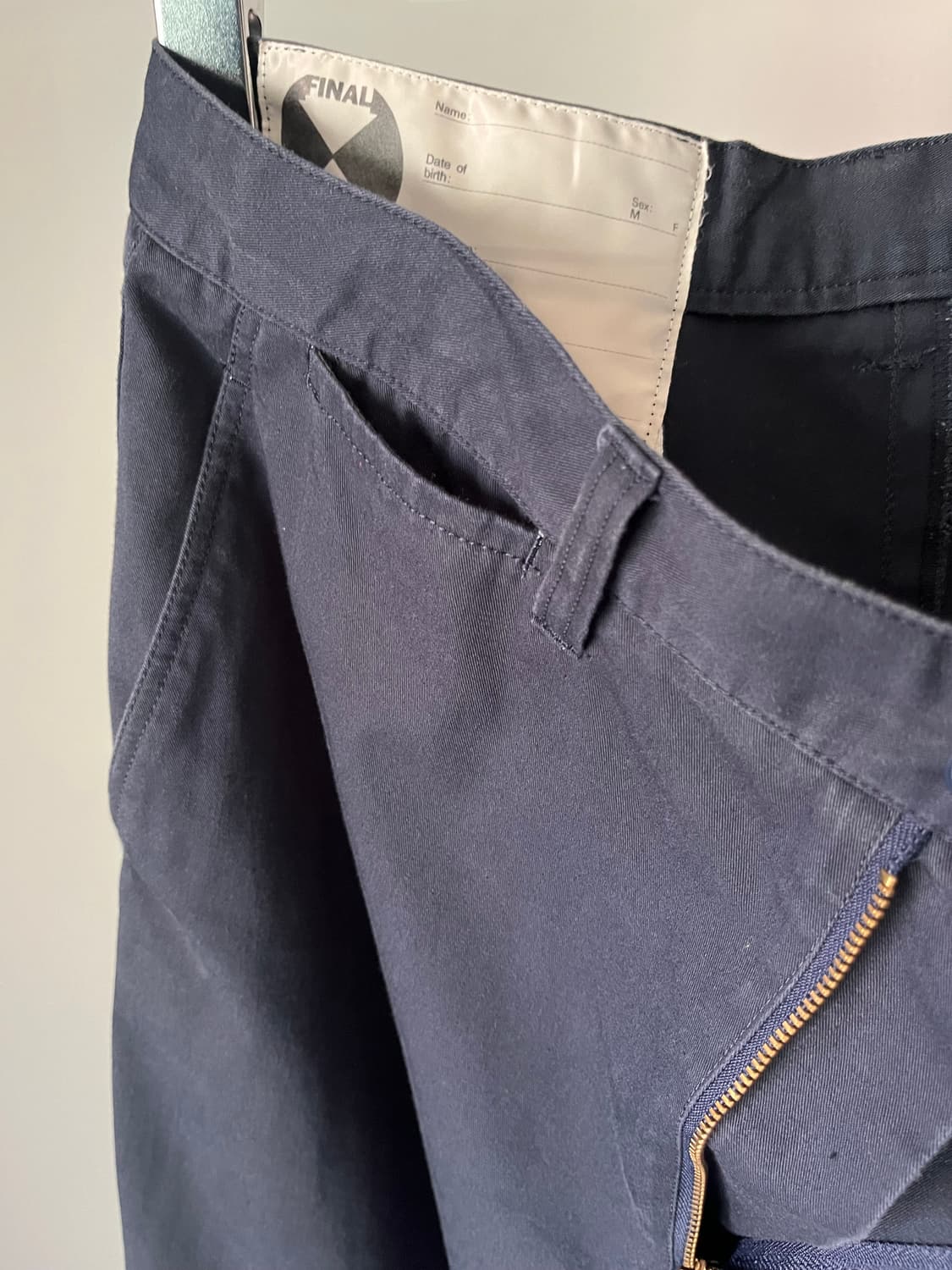 FINAL HOME VELCRO POCKET PANTS 상품이미지6