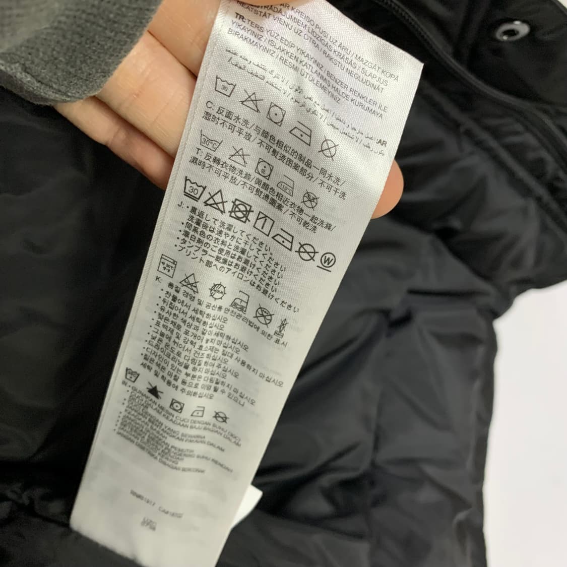 나이키 조던 블랙 롱 패딩 점퍼 남녀공용 빈티지 L 상품이미지9
