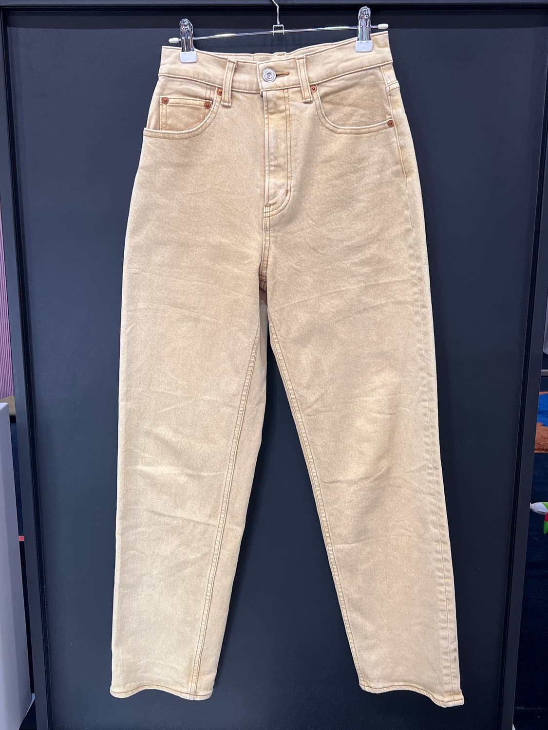 [25] MOUSSY 아이보리 데님 청바지  15535 상품이미지1