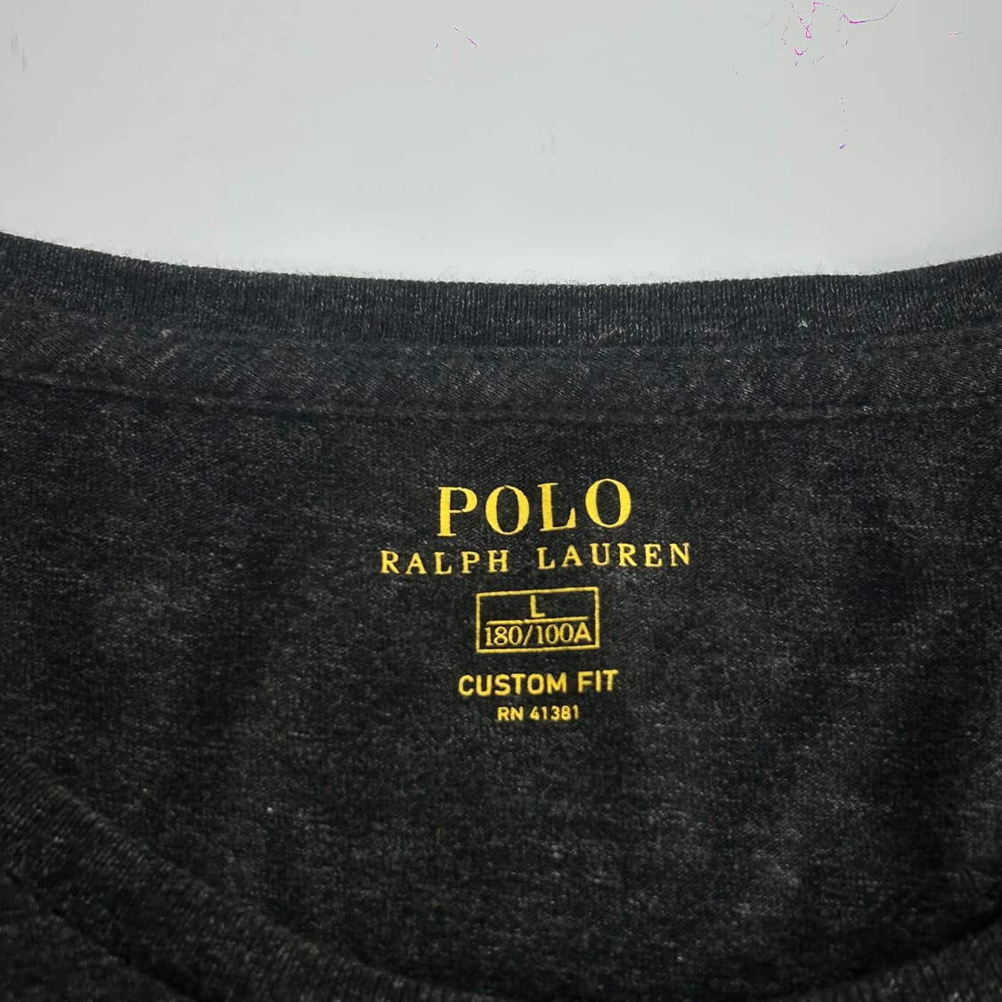 Polo 버건디 포니 차콜 롱슬리브 상품이미지5