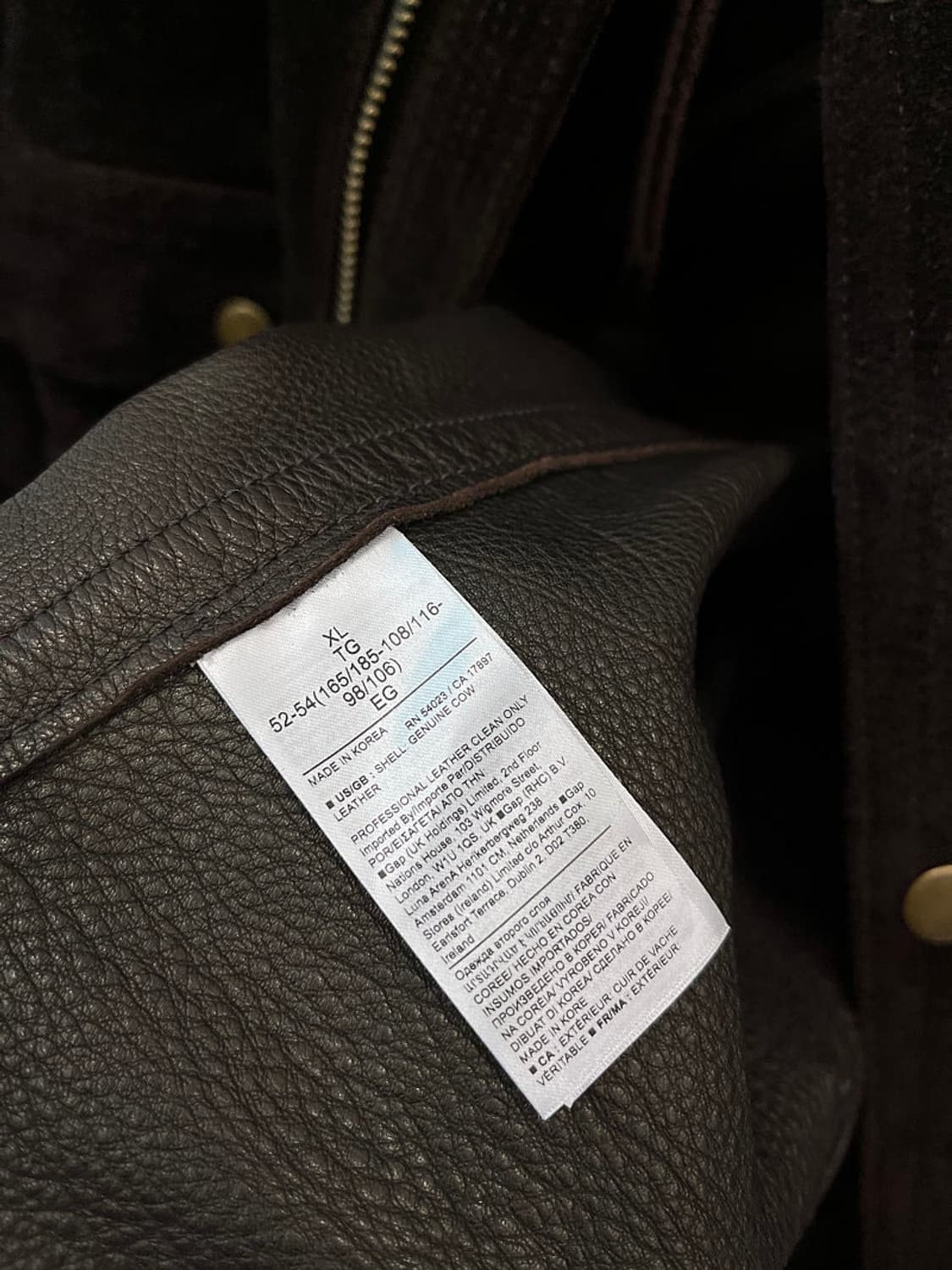 110) 바나나리퍼블릭 신형 스웨이드 필드자켓 상품이미지9