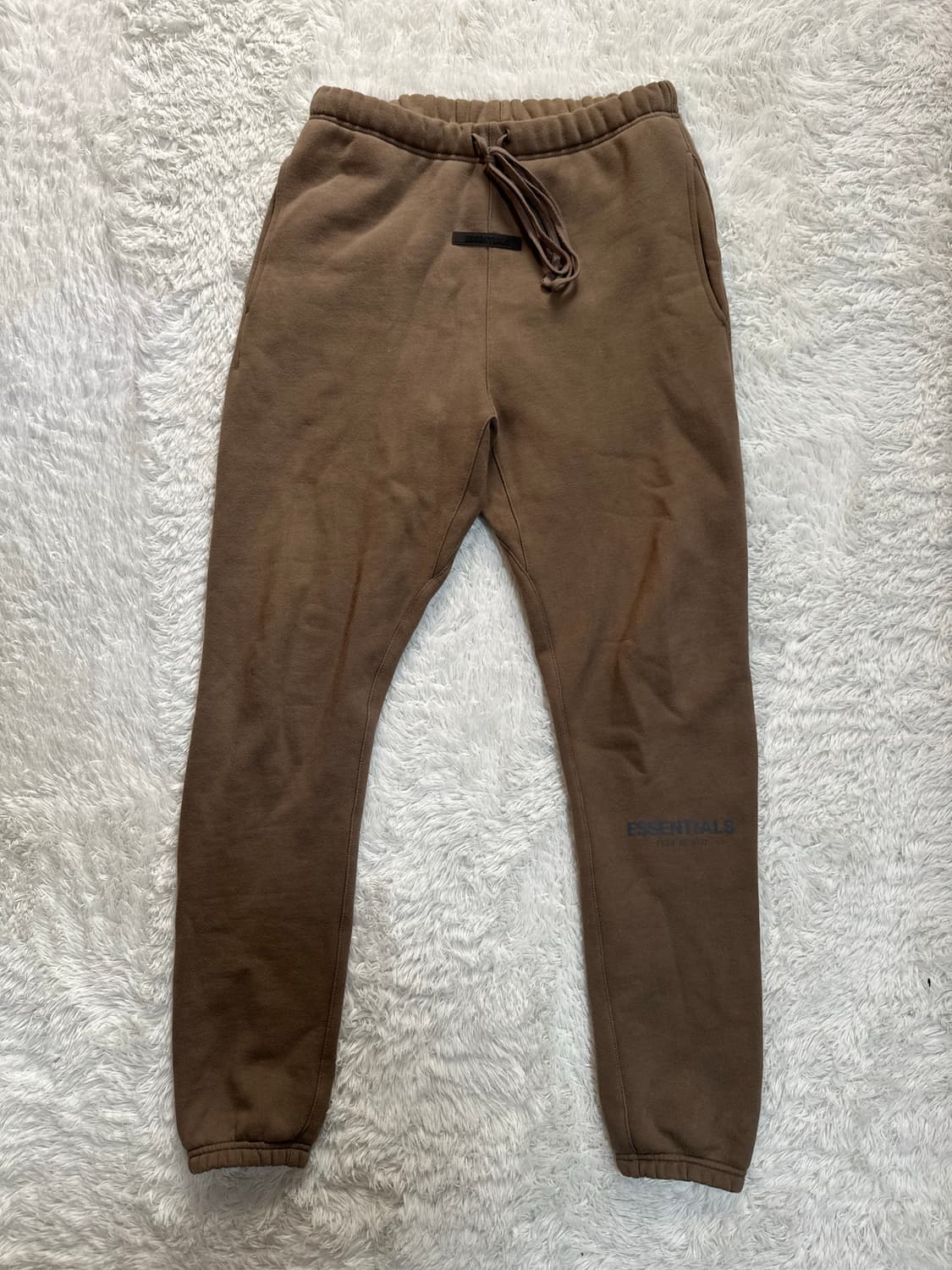 에센셜 Fear of God 갈색 바지 S 상품이미지2