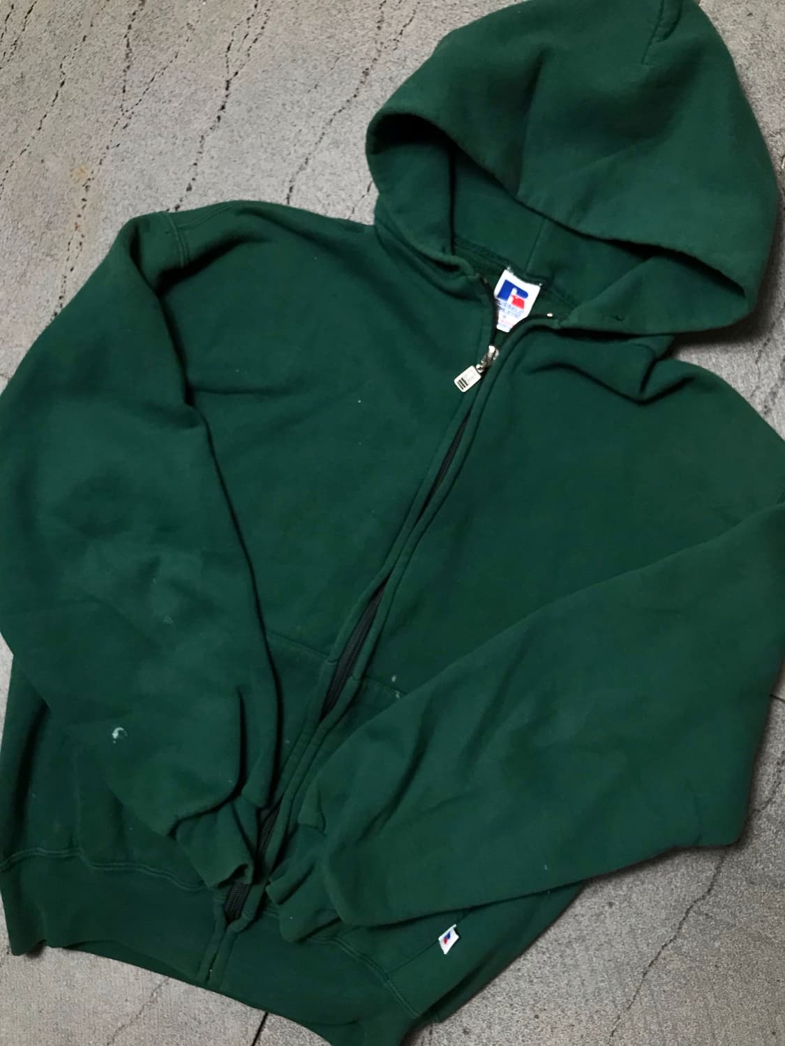 USA 90년대 추정 러셀 애슬레틱 후드집업 판매  상품이미지2