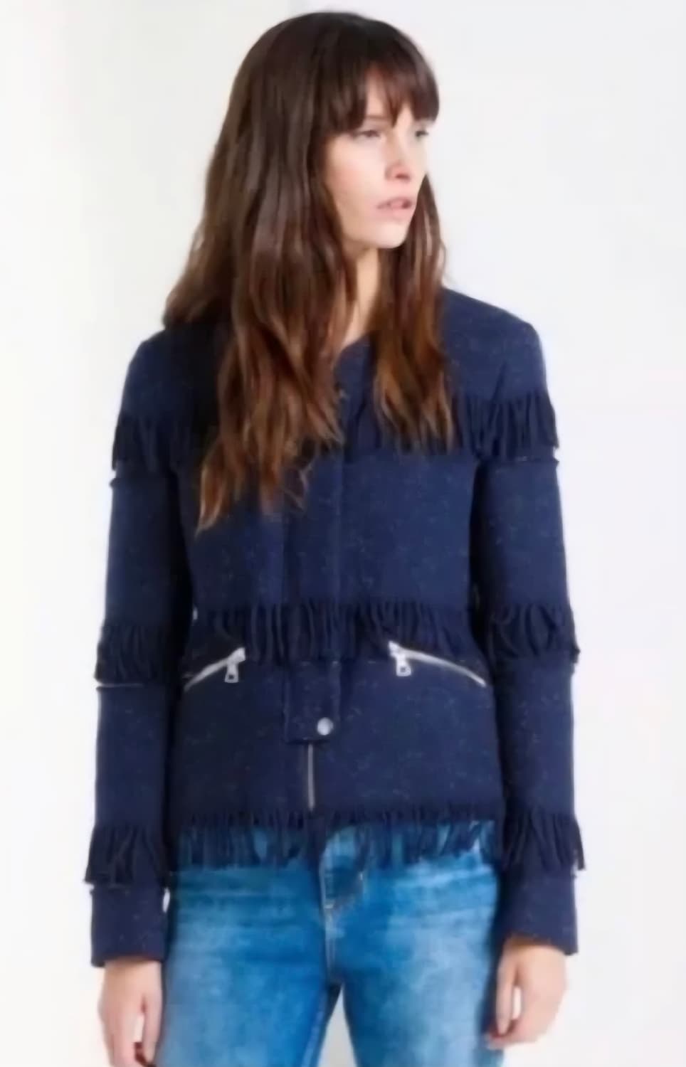 산드로 프린지 자켓 (Sandro Paris) 정품 상품이미지1