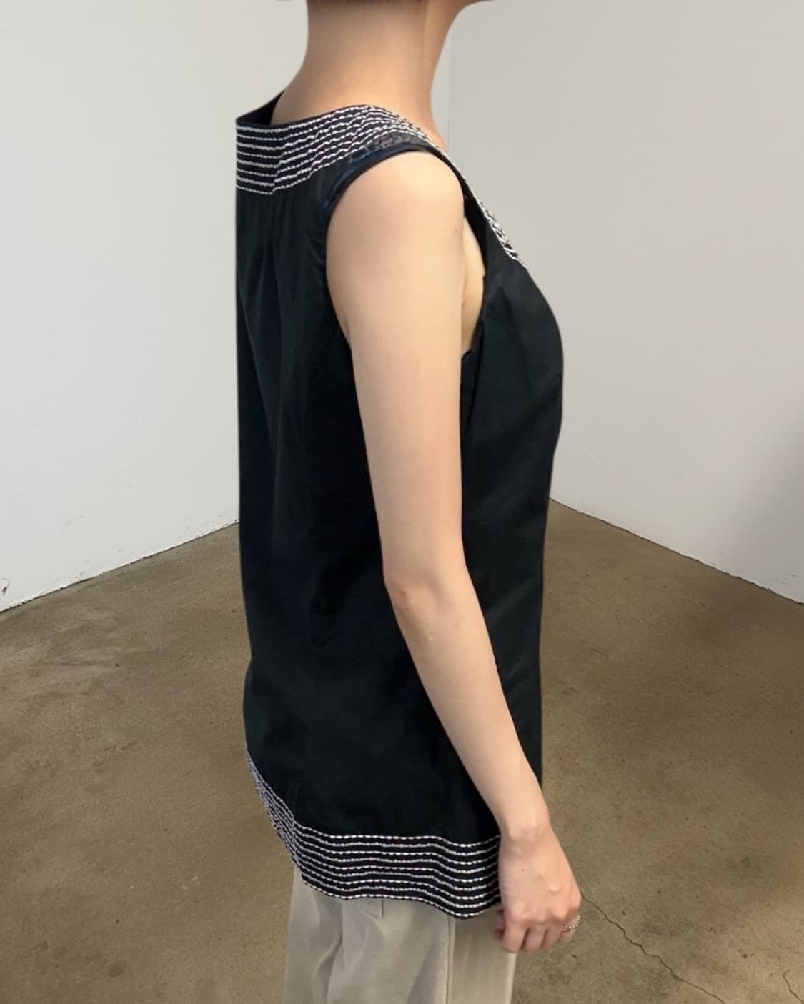 Swirl sleeveless top 상품이미지10